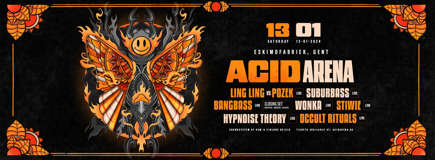 invaderz NYE 2023 banner