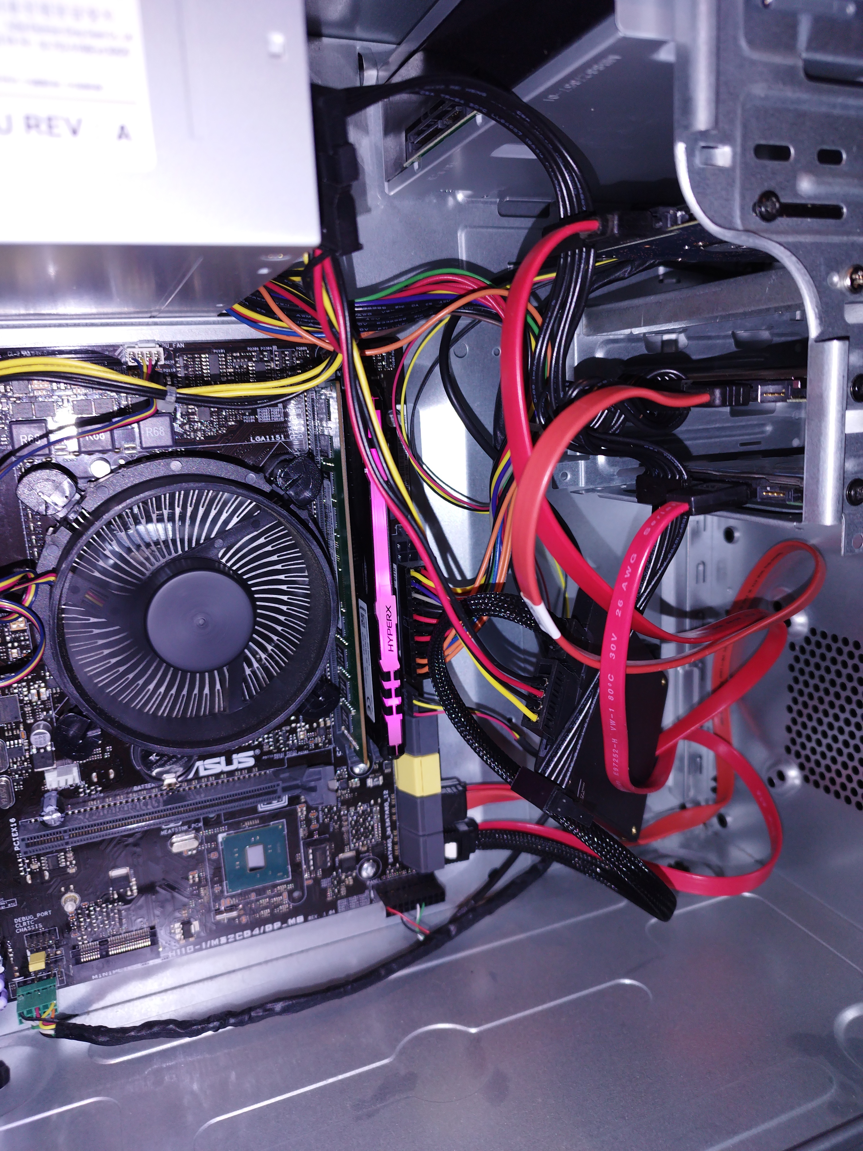 hard drives in server